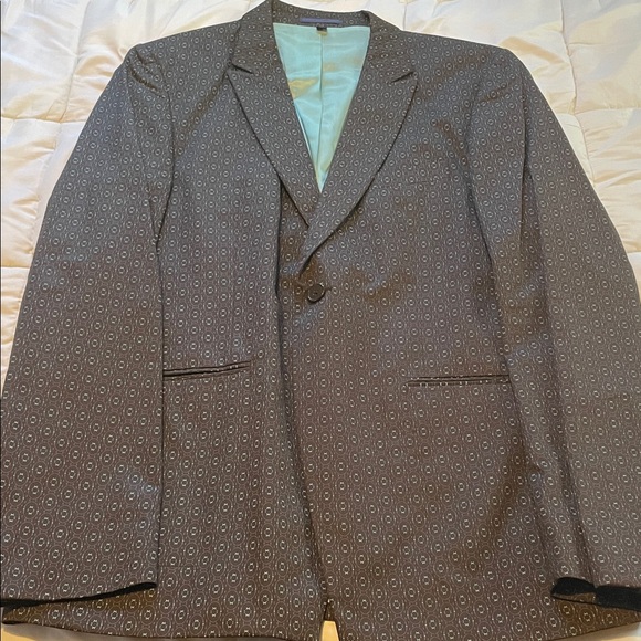Ben Sherman Charcoal Patterned Blazer